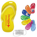 Stock Shape Sandal Luggage Bag Tag